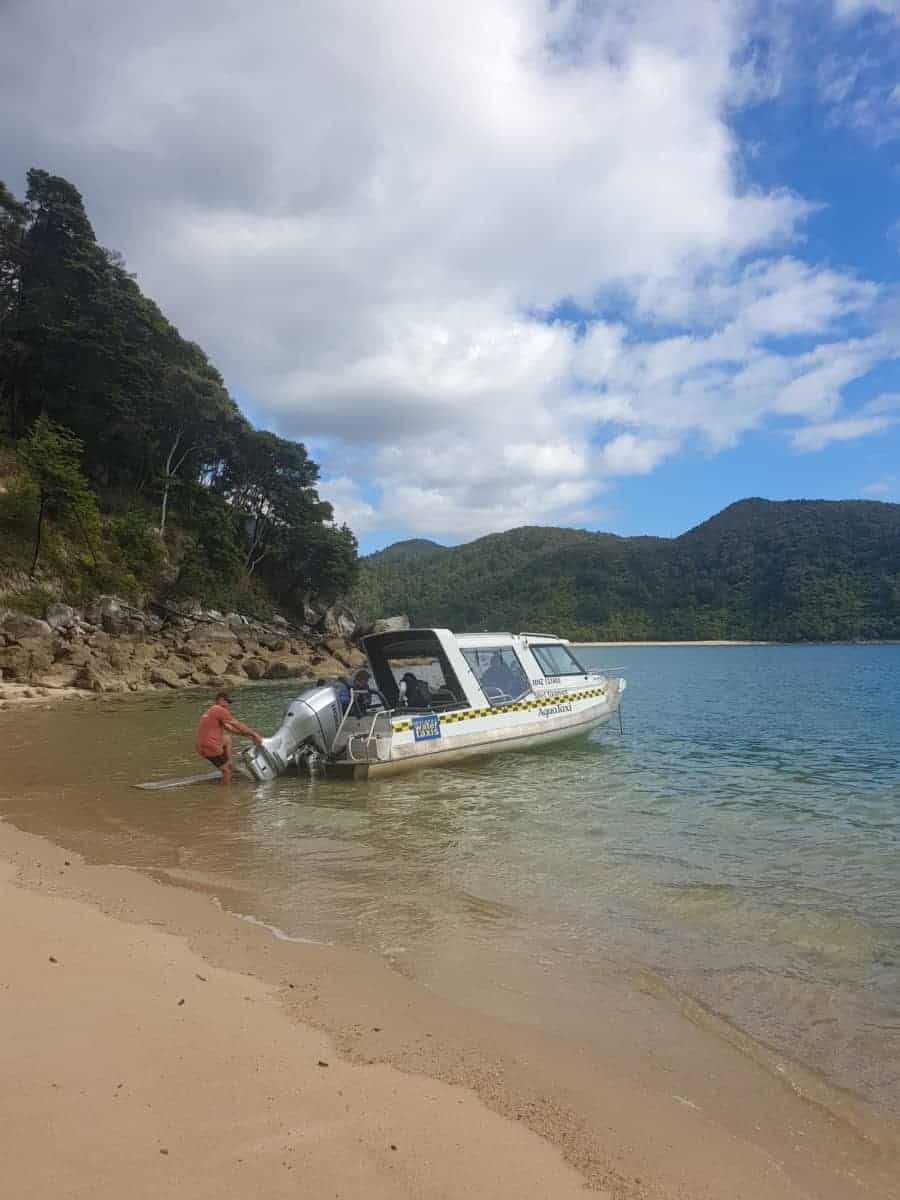 Abel Tasman Wasser Taxi